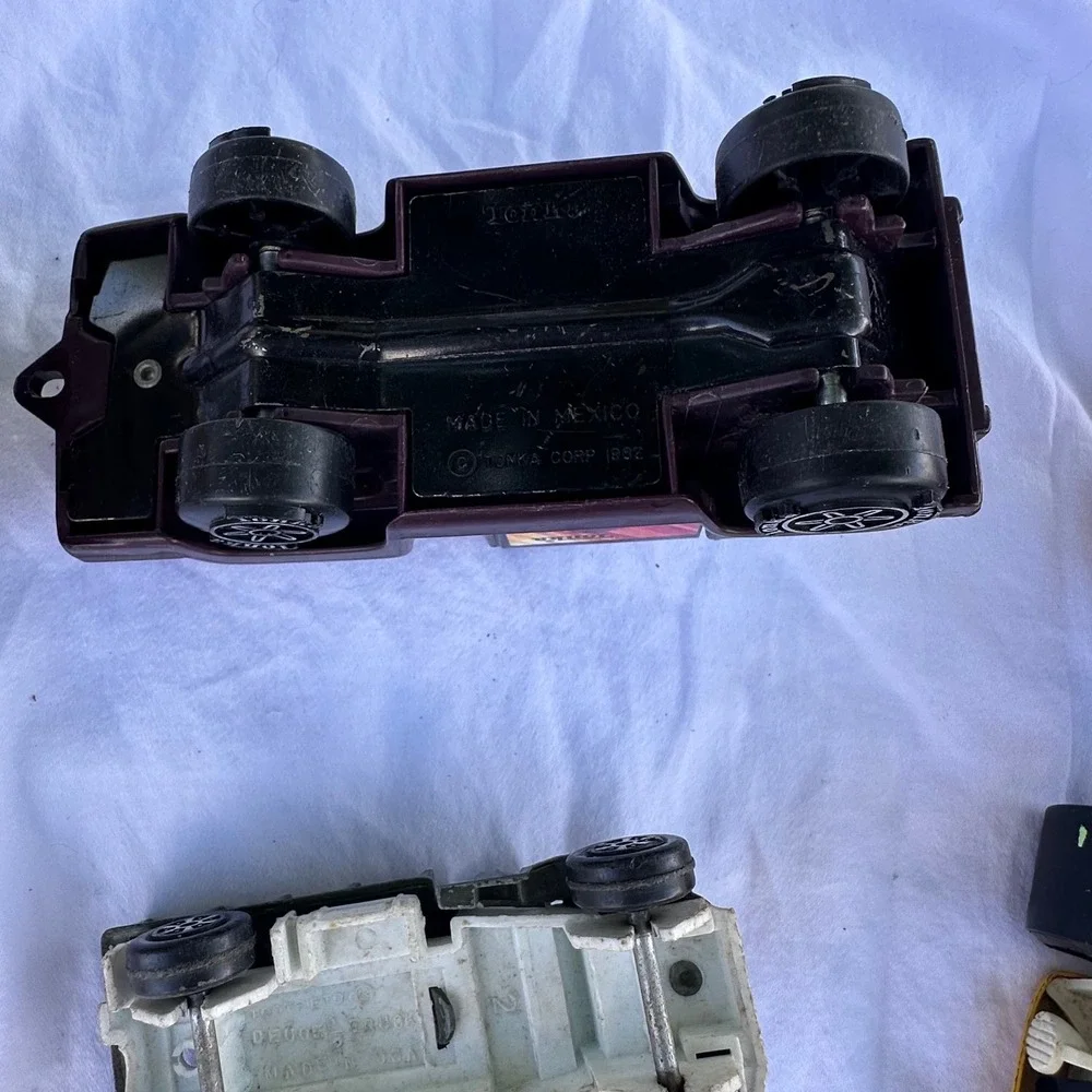 Vintage Toy Vehicle Lot Kids Tonka Fair Retro Diecast Trucks Buggy Nostalgia
